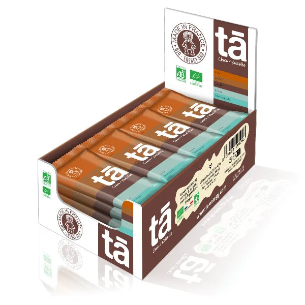 TA Energy Barres Énergétiques BIO Box (16x38g) - Goût au choix