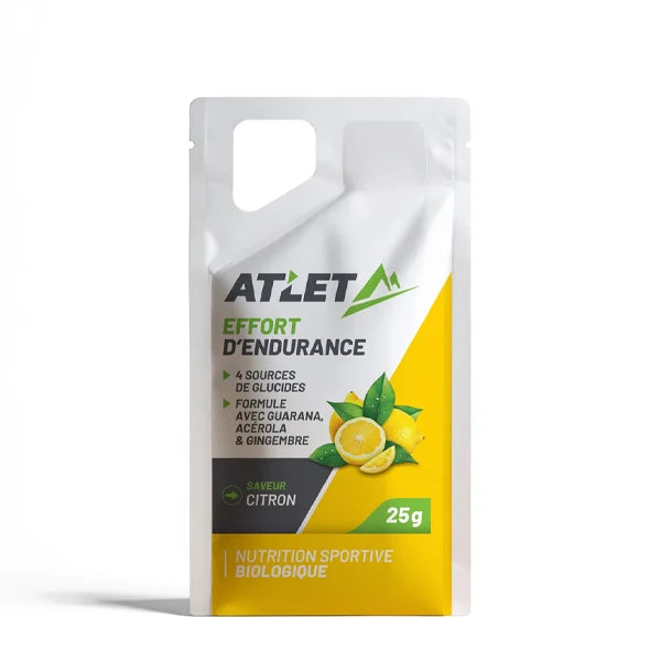 Atlet Gel Énergétique BIO (25g) - Citron Guarana