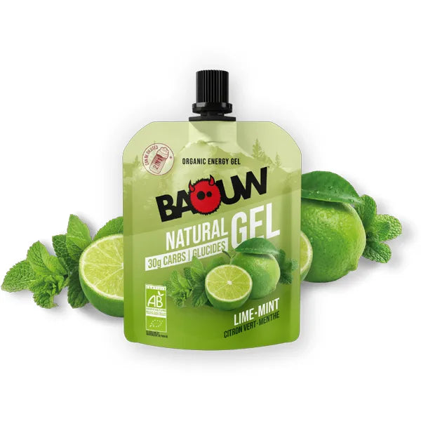 Baouw Gel Naturel BIO (85g) - Citron Vert & Menthe