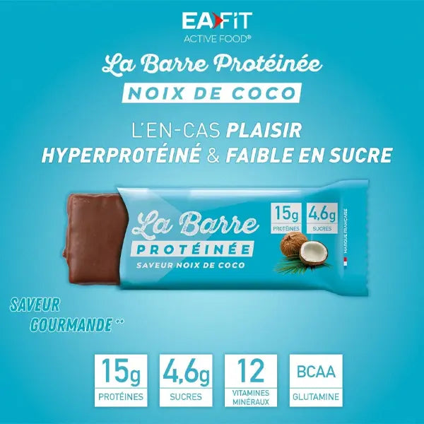 Eafit La Barre Protéinée (46g) - Noix de Coco