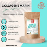 Collagène marin type I et III Naticol® (100g) | Nutri-Bay