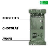 Barra de energia orgânica Alex (50g) - Avelãs e Chocolate