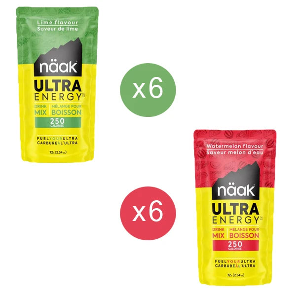 Näak Ultra Energy Drink Mix (12x72g) - Mix Pack