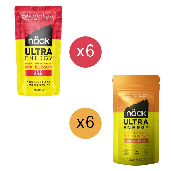 Näak Ultra Energy Drink Mix (12x72g) - Mix Pack