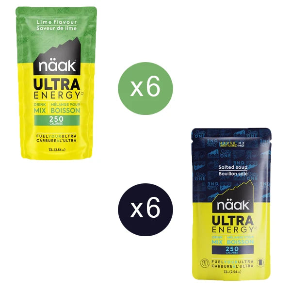 Näak Ultra Energy Drink Mix (12x72g) - Mix Pack