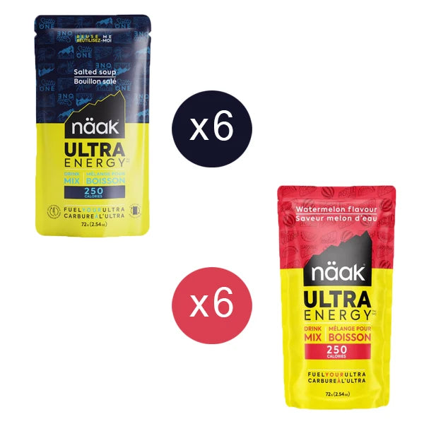 Näak Ultra Energy Drink Mix (12x72g) - Mix Pack