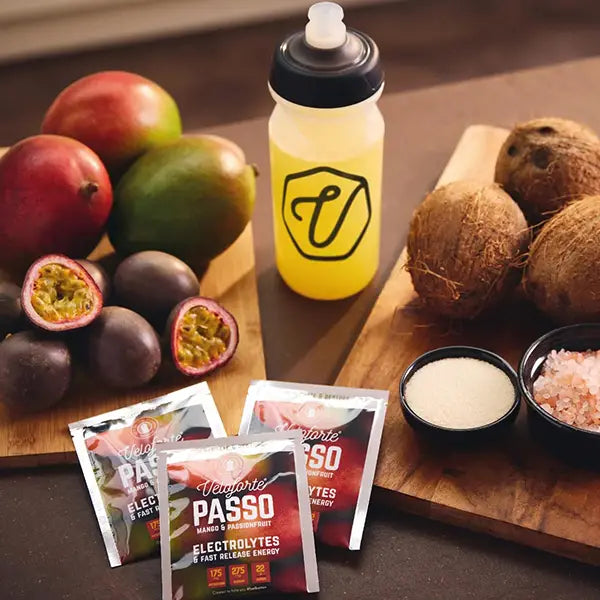 Veloforte Passo Electrolyte Powder (27,5g) - Mangue & Fruit de la Passion