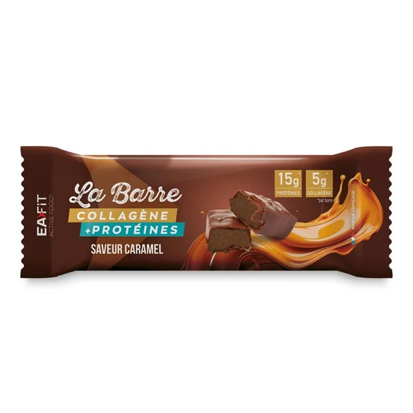 Eafit La Barre Collagène & Protéines (50g) - Caramel