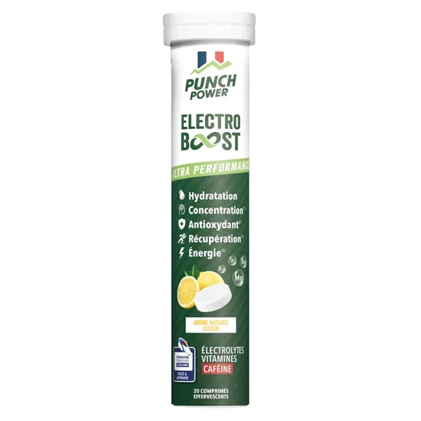 Punch Power ElectroBoost (20 pastilles) - Citron (Caféine)