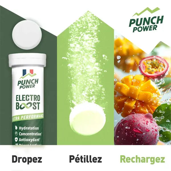 Punch Power ElectroBoost (20 pastilles) - Mangue & Passion