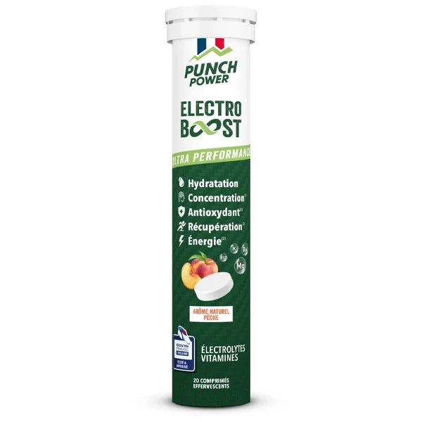 Punch Power ElectroBoost (20 pastilles) - Pêche