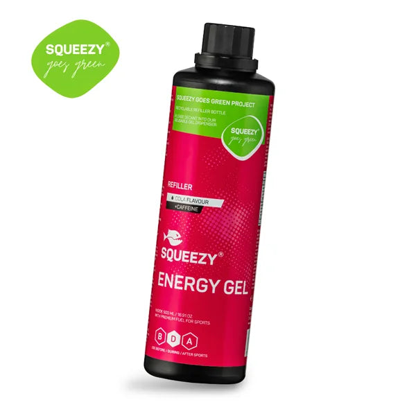 Squeezy Energy Gel Refiller (500ml) - Cola (Caffeine)
