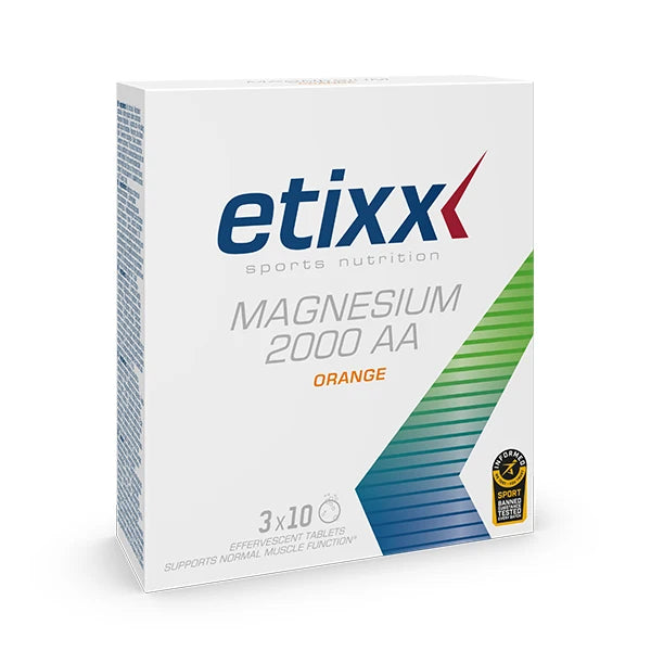 Etixx Magnesium 2000 AA (30 comprimés effervescents) - Orange