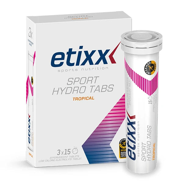 Etixx Sport Hydro Tabs Box (3x15 Pastilles) - Tropical