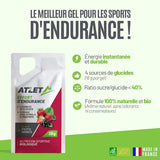 Nutri-Bay | ATLET - Gel Énergétique BIO (25g) - Fruits Rouges