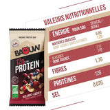 Nutri-Bay | BAOUW - Barre Protéinée BIO (50g) - Fruits Rouges & Cajou
