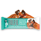 Nutri-Bahía | FULFILL - Barrita de vitaminas y proteínas (55g) - Caramelo salado con chocolate