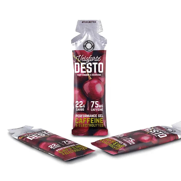 Veloforte Desto Energy Gel (33g) - Cerises Griottes et Guarana
