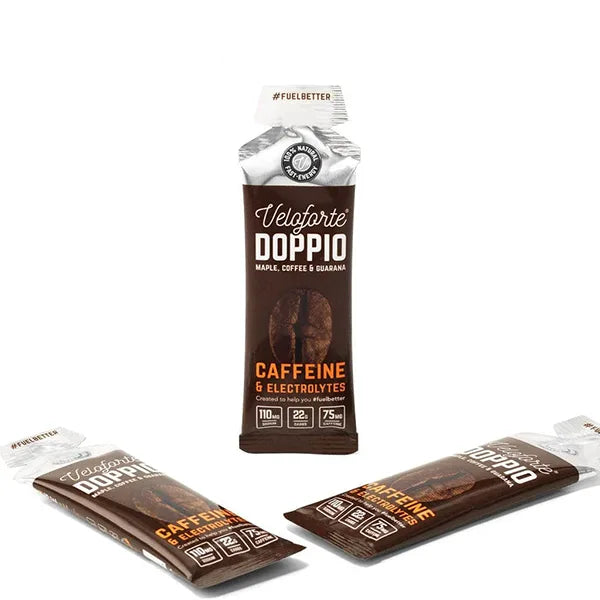 Veloforte Doppio Energy Gel (33g) - Sirop d'érable, Café et Guarana