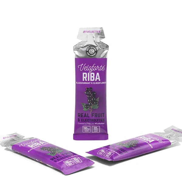 Veloforte Riba Energy Gel (33g) - Cassis & Fleur de Sureau