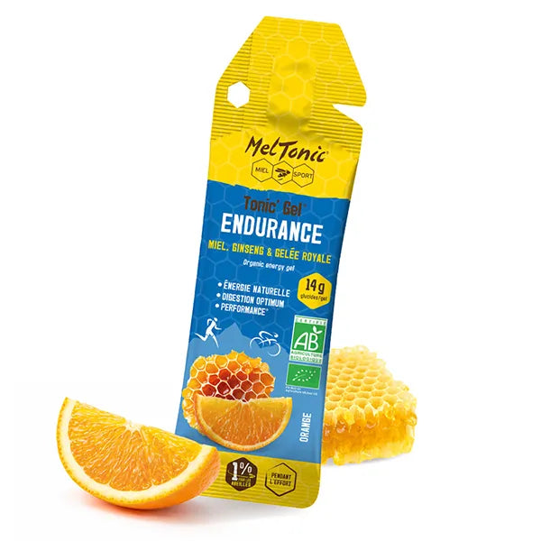 Meltonic Tonic'Gel Endurance BIO (20g) - Miel, Ginseng & Gelée royale