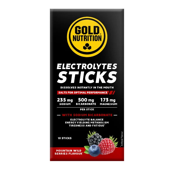 GoldNutrition Electrolytes Sticks (10x3g) - Wild Berries