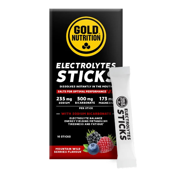 Nutri bay | GoldNutrition - Electrolyte Sticks (10x3g) - Wild Berries