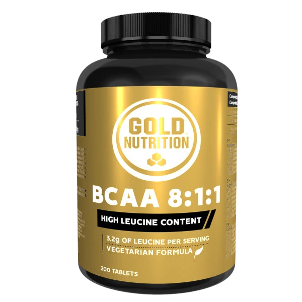 Nutribaai | GoldNutrition - BCAA 8:1:1 (200 tabletten)