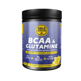 Baía Nutri | GoldNutrition - BCAA em pó e glutamina (300g) - limão-lima