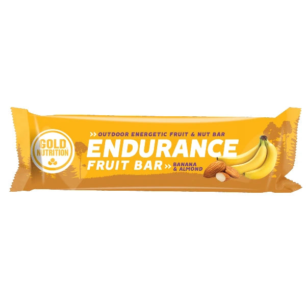 Nutri bahía | GoldNutrition - Barrita de Fruta Endurance (40g) Plátano-Almendras