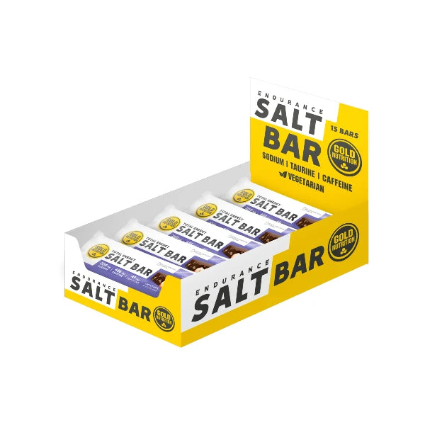 GoldNutrition Endurance Salt Bar Box (15x40g) - Goût au choix