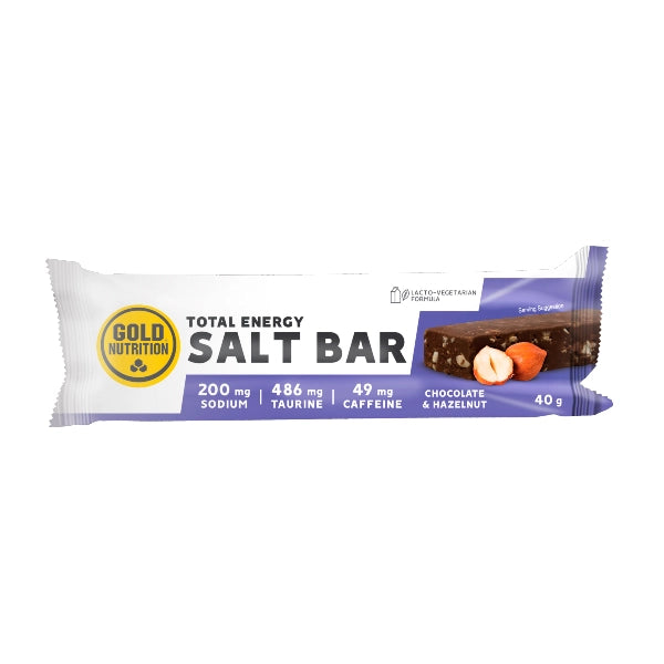 GoldNutrition Endurance Salt Bar (40g) - Chocolate & Hazelnut