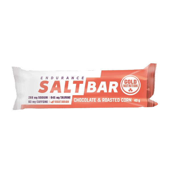 Nutri-baía | GoldNutrition Endurance Salt Bar Chocolate e Milho Torrado