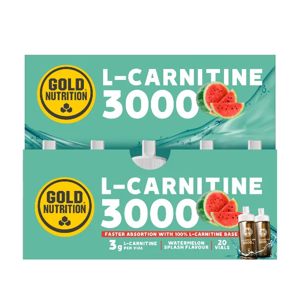 Nutri Bay | GoldNutrition - L-Carnitin 3000 (20 Einzeldosen) Wassermelone