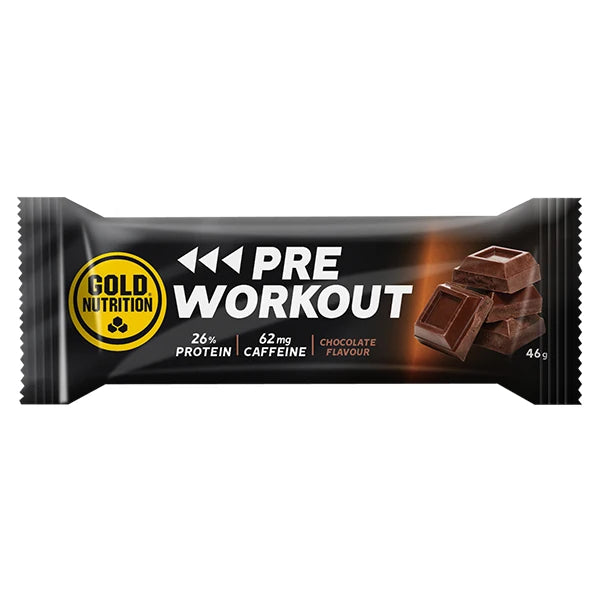 GoldNutrition Pre-Workout Bar (46g) - Chocolate