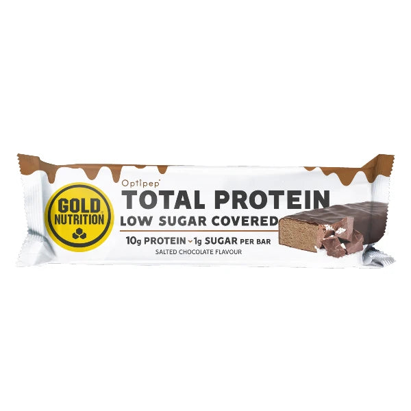 Nutri-baía | GoldNutrition Protein Barra Coberta com Baixo Açúcar Chocolate Salgado
