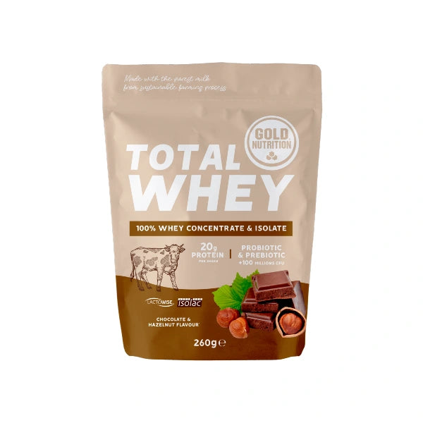 GoldNutrition Total Whey (260g) - Chocolate-Hazelnut