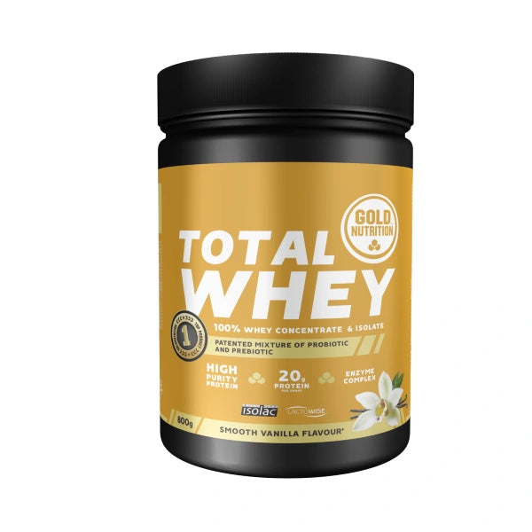 Nutri-baía | GoldNutrition - Total Whey (800g) - Baunilha