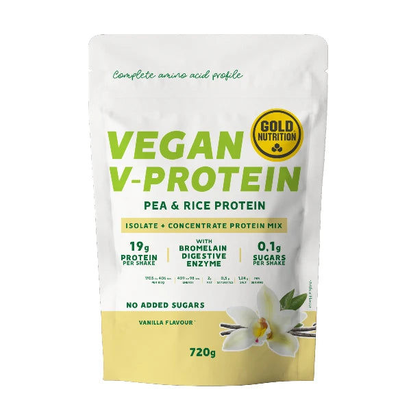 GoldNutrition V-Protein (720g) - Vanilla