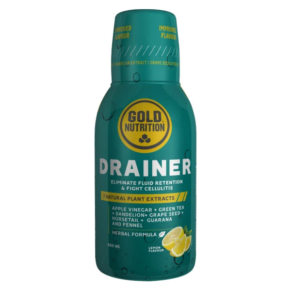 GoldNutrition Drainer (500ml) - Lemon (nouvelle formulation)