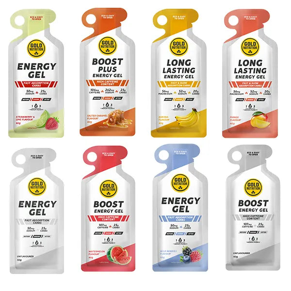GoldNutrition Gel Discovery Pack (8x40g)