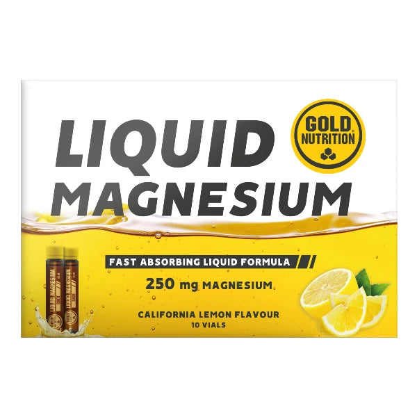GoldNutrition Liquid Magnesium Shot (10x25ml) - Citron