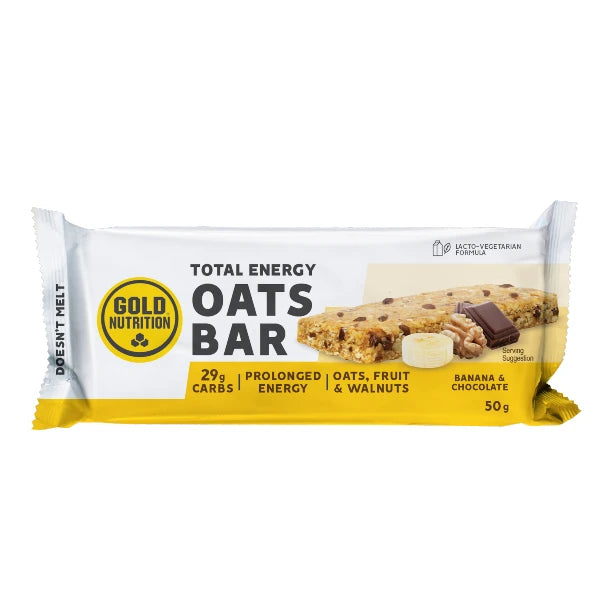 Baia dei Nutri | GoldNutrition - Barretta di avena Total Energy (50g) - Banana e cioccolato