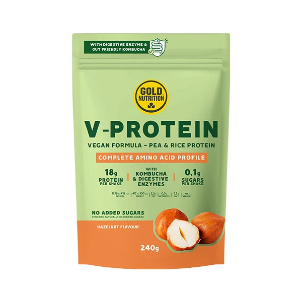 GoldNutrition V-Protein (240g) - Hazelnut {New Formula}