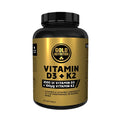 GoldNutrition Vitamin D3 2000 IU + K2 (90 gélules) - {Nouvelle Formule}