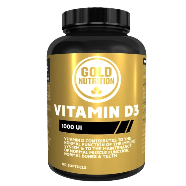 Baía Nutri | GoldNutrition - Vitamina D3 1000 UI (120 Cápsulas)