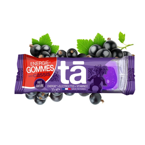 TA Energy Gommes Énergétiques (30g) - Cassis