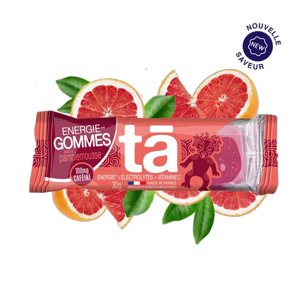 TA Energy Gommes Énergétiques (30g) - Pamplemousse