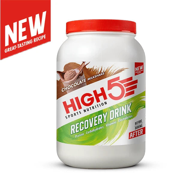 HIGH5 Recovery Drink (1,6kg) - Chocolate Milkshake {Nouvelle Formule}