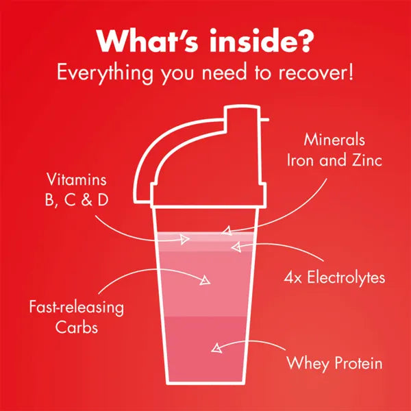 HIGH5 Recovery Drink (450g) - Strawberry Milkshake